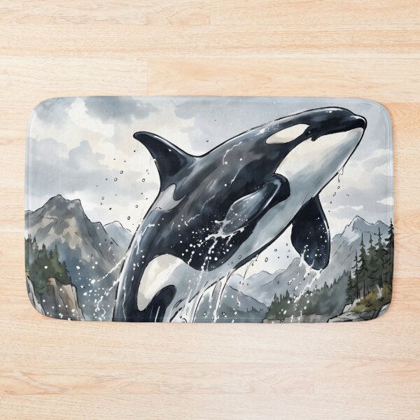Item preview, Orca Orcinus Southern Resident Salish Sea designed and sold by RubisLeaf.