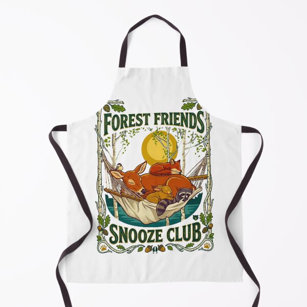 Item preview, Forest Friends Snooze Club Sleeping Animals designed and sold by TeeARTHY.