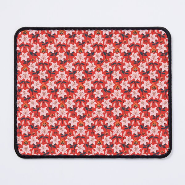Item preview, pink lilies designed and sold by Nice-patterns.