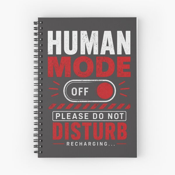 Item preview, Human Mode Off-Do Not Disturb Recharge Shirt designed and sold by DomKo10.