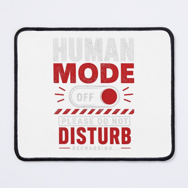 Item preview, Human Mode Off-Do Not Disturb Recharge Shirt designed and sold by DomKo10.