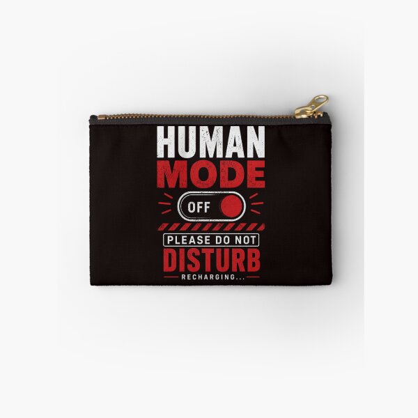 Item preview, Human Mode Off-Do Not Disturb Recharge Shirt designed and sold by DomKo10.