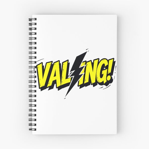 Item preview, "Bold 'VALSING!' Text with Lightning Effect" designed and sold by Teeshirtstoday.com.
