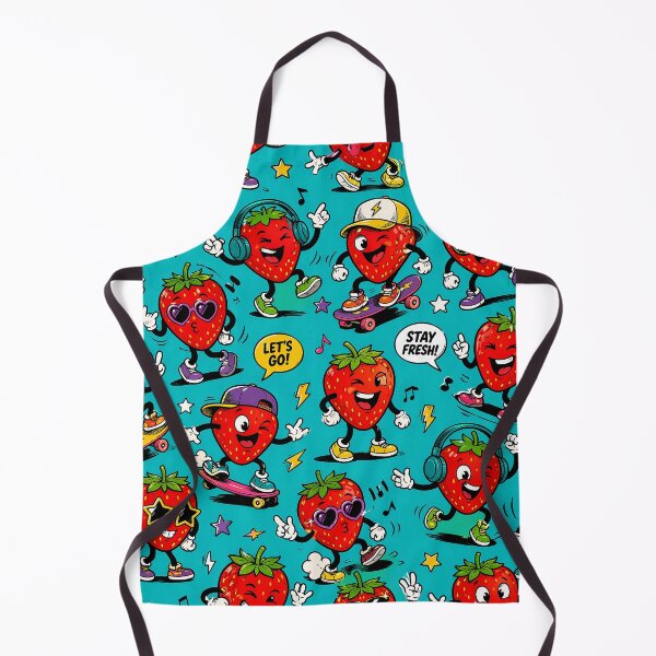Item preview, Animated strawberries in action and style designed and sold by Imprearte.