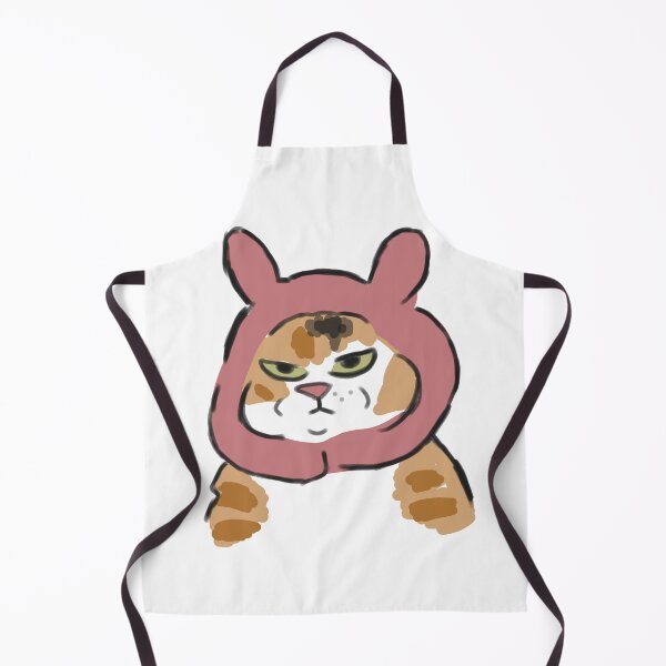 Item preview, Cute Grumpy Bunny Cat designed and sold by ZwoToopia.
