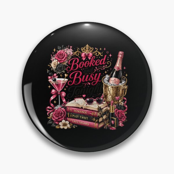 Item preview, Booked and Busy Tonight designed and sold by merikthesecond.