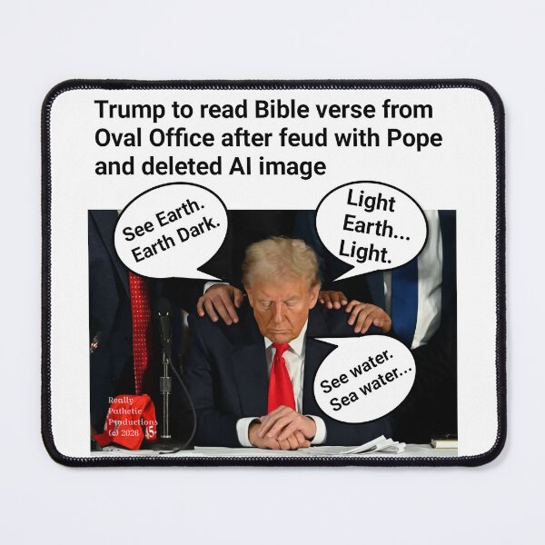 Item preview, Trump blasphemy a daily occurrence designed and sold by reallypathetic.