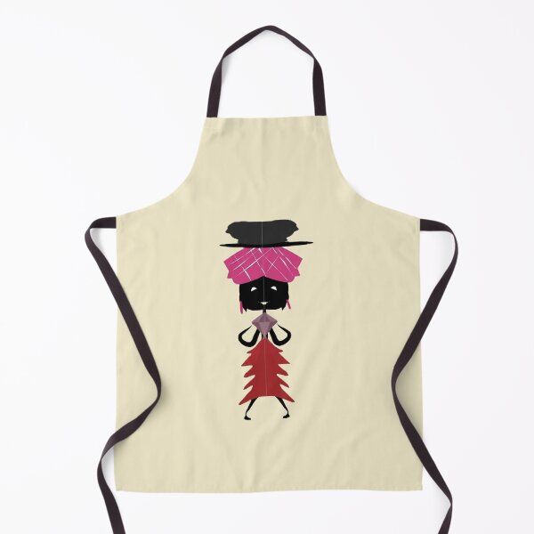 Item preview, Modern Ethnic Lady in Pink and Red designed and sold by SahmatArt.