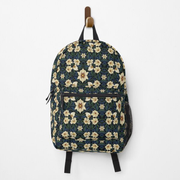 Artikelvorschau, goldenes Blumenmuster entworfen und verkauft von Nice-patterns.
