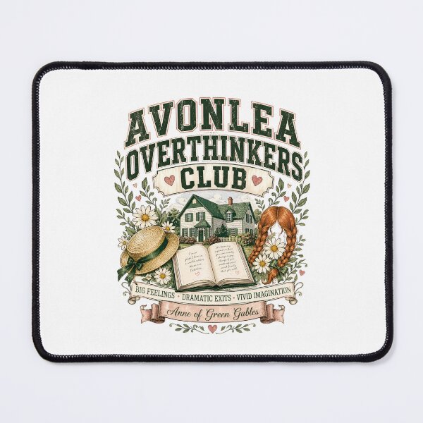 Item preview, Avonlea Overthinkers Club Big Feelings Anne Of Green Gables Quotes designed and sold by Fenay Designs.