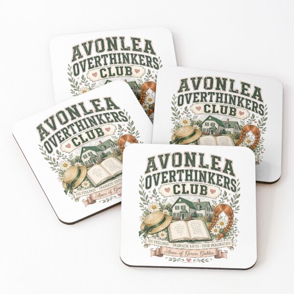 Item preview, Avonlea Overthinkers Club Big Feelings Anne Of Green Gables Quotes designed and sold by Fenay Designs.