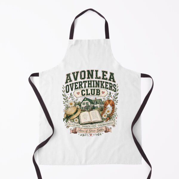 Artikelvorschau, Avonlea Overthinkers Club Big Feelings Zitate von Anne von Green Gables entworfen und verkauft von Fenay Designs.