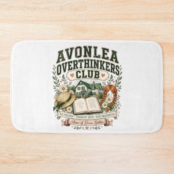 Item preview, Avonlea Overthinkers Club Big Feelings Anne Of Green Gables Quotes designed and sold by Fenay Designs.