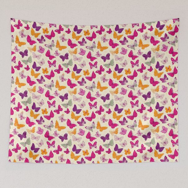 Item preview, Vibrant Butterfly Pattern Colorful Butterflies designed and sold by NicolasGlowArt.
