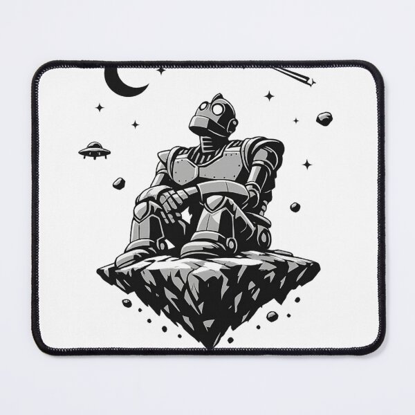 Item preview, Vintage Robot Sitting on Rock Retro designed and sold by SoftSproutstu.