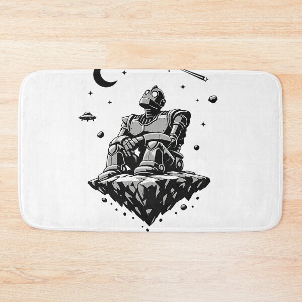 Item preview, Vintage Robot Sitting on Rock Retro designed and sold by SoftSproutstu.