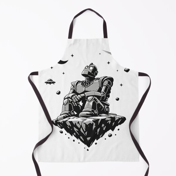 Item preview, Vintage Robot Sitting on Rock Retro designed and sold by SoftSproutstu.
