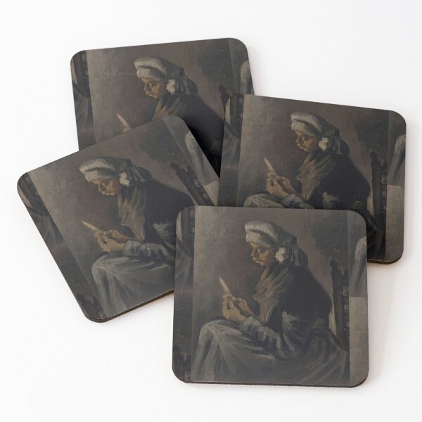 Item preview, The Potato Peeler by Vincent van Gogh: Moody Post Impressionist Wall Art designed and sold by artofuniverse.
