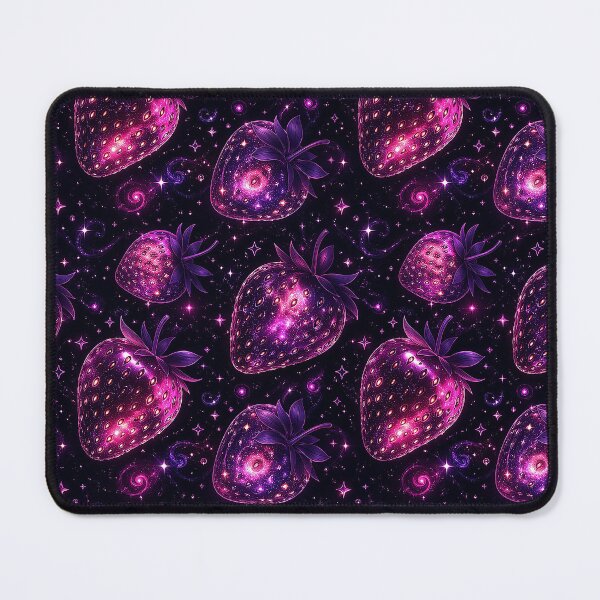 Item preview, Cosmic strawberries on a starry background designed and sold by Imprearte.
