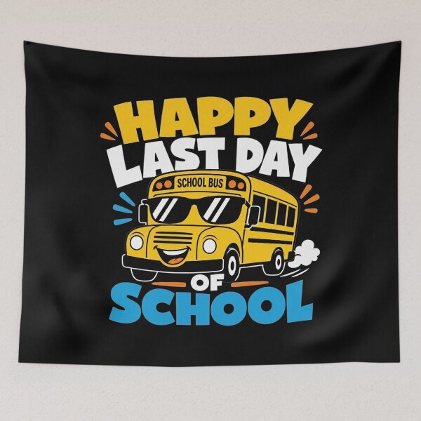 Item preview, Happy Last Of Day School Bus Driver Kids Teacher Student  designed and sold by clothesy7.