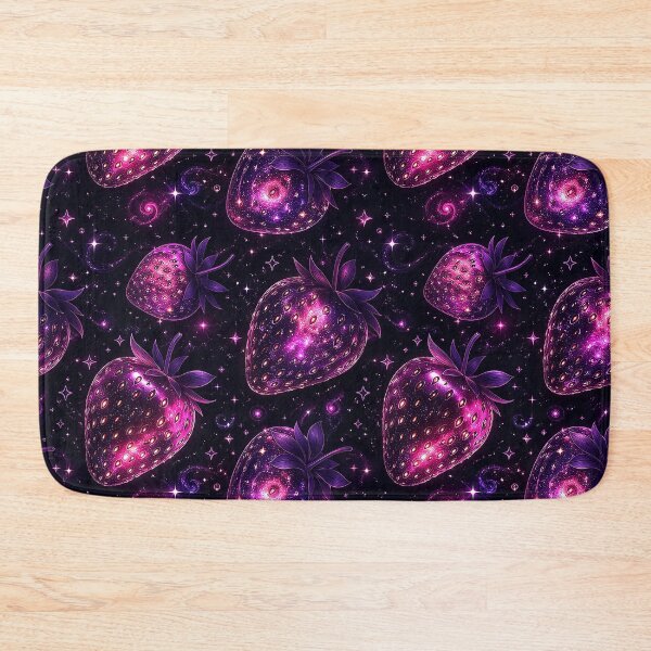 Item preview, Cosmic strawberries on a starry background designed and sold by Imprearte.
