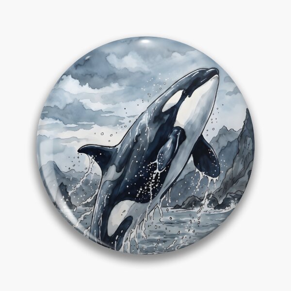 Item preview, Orca Orcinus Orca Pelagic Marine Life designed and sold by RubisLeaf.