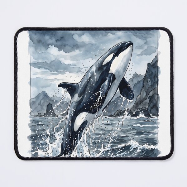 Item preview, Orca Orcinus Orca Pelagic Marine Life designed and sold by RubisLeaf.