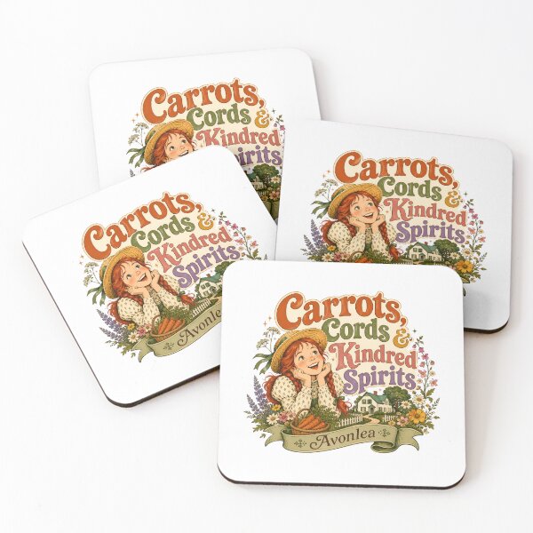 Item preview, Carrots Cords And Kindred Spirits Retro Avonlea Anne Shirley designed and sold by Fenay Designs.