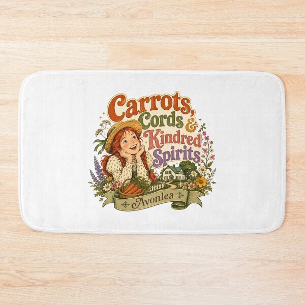 Item preview, Carrots Cords And Kindred Spirits Retro Avonlea Anne Shirley designed and sold by Fenay Designs.