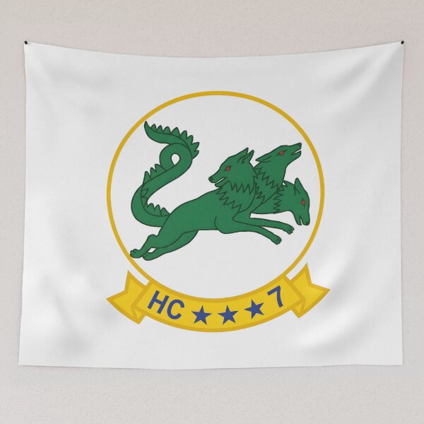 Item preview, Helicopter Combat Support Squadron Seven (HC-7) "Sea Devils" Insignia designed and sold by CharlieDesings.
