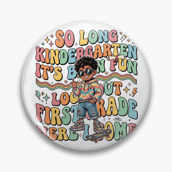 Item preview, Cool Kid Graduation First Grade Here I Come Funny Kindergarten designed and sold by Im-Ara.