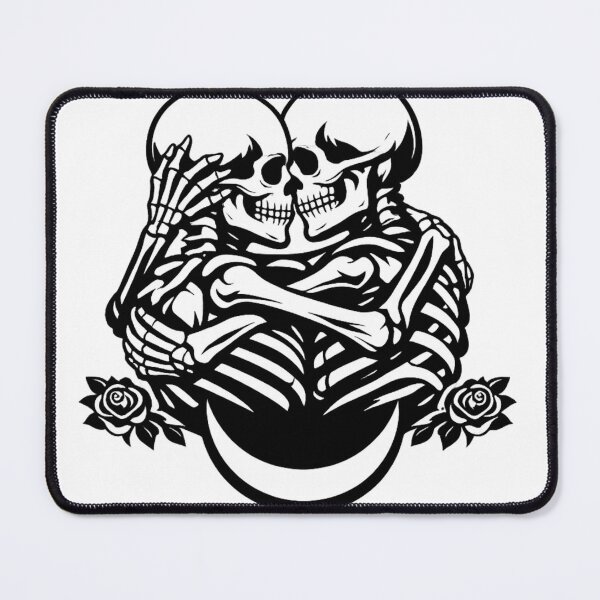 Item preview, Romantic Skeleton Hug Gothic Love designed and sold by SoftSproutstu.