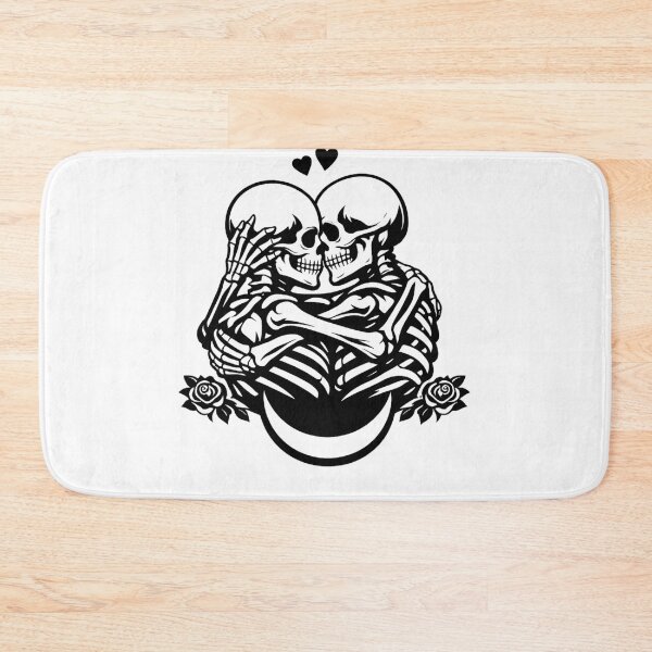 Item preview, Romantic Skeleton Hug Gothic Love designed and sold by SoftSproutstu.