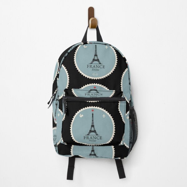 Item preview, Vintage Paris France Eiffel Tower Stamp Design | Travel Aesthetic Sticker designed and sold by Bhaskar Digital Art.