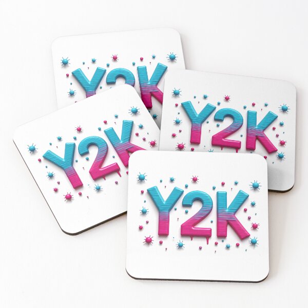Item preview, "Colorful Dripping 'Y2K' Text with Paint Splatters" designed and sold by Teeshirtstoday.com.