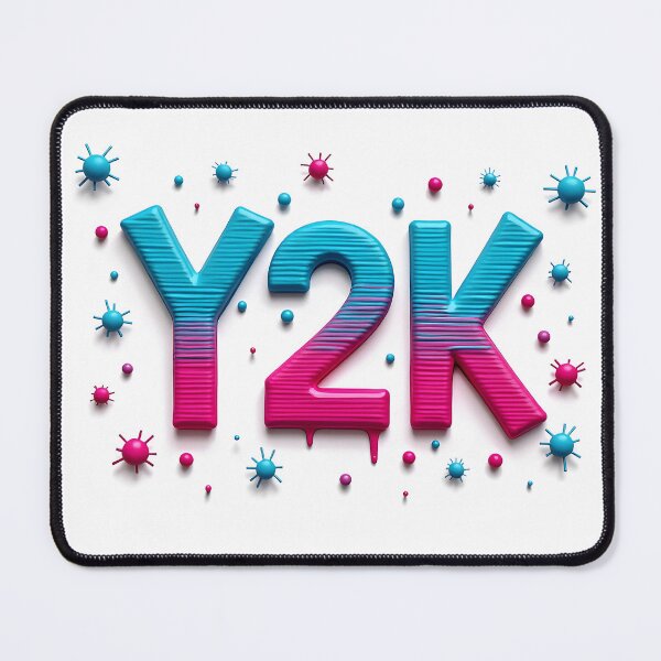 Item preview, "Colorful Dripping 'Y2K' Text with Paint Splatters" designed and sold by Teeshirtstoday.com.