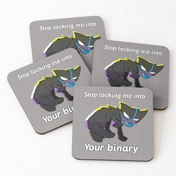 Item preview, Stop locking me into your binary designed and sold by Judas-Arts.