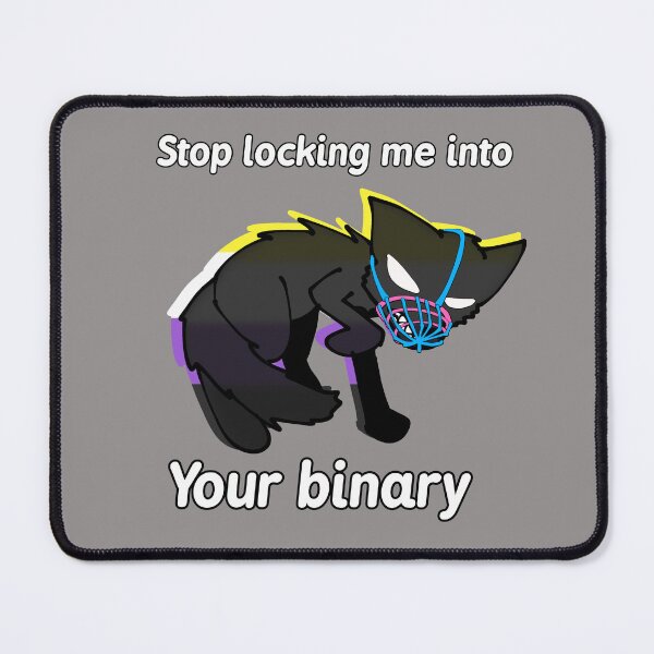 Item preview, Stop locking me into your binary designed and sold by Judas-Arts.