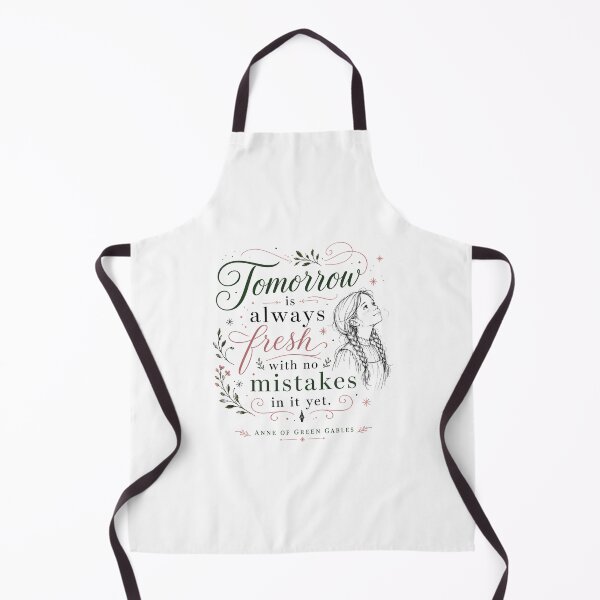 Item preview, Tomorrow Is Always Fresh With No Mistakes In It Yet Anne Quote designed and sold by Fenay Designs.