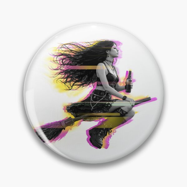 Item preview, Glitch Witch Ride – Gothic Girl designed and sold by Glitch Ink.