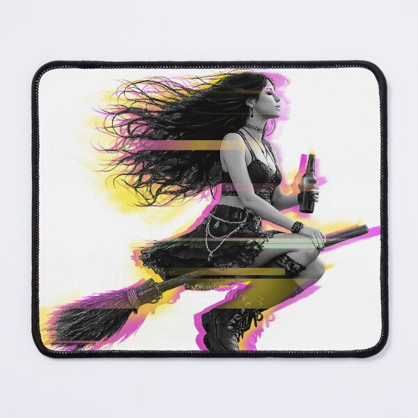 Item preview, Glitch Witch Ride – Gothic Girl designed and sold by Glitch Ink.