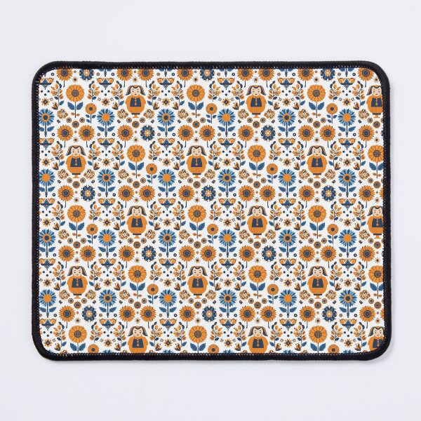 Item preview, yellow flower pattern designed and sold by Nice-patterns.