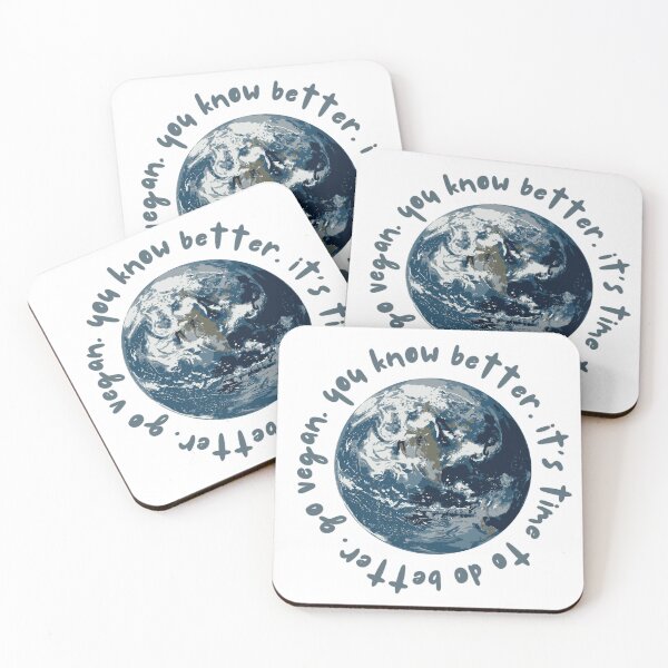 Item preview, You Know Better. It's Time To Do Better. Go Vegan. designed and sold by coodoosandco.