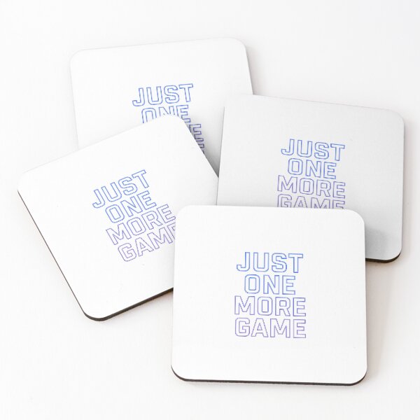 Item preview, Just One More Game Funny Gamer Quote Gaming Sticker. designed and sold by YoYo-Pro STUDIO.