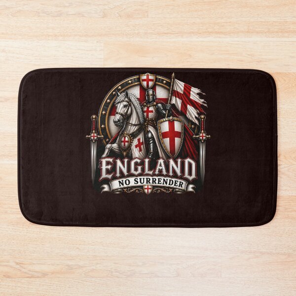 Item preview, England St George Flag Design Patriotic No Surrender St Georges Day English Flag Design designed and sold by adsman68.