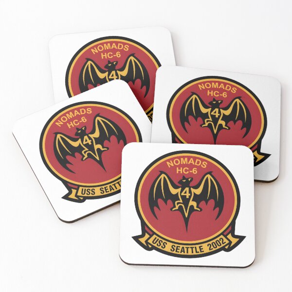 Item preview, HC-6 Detachment 4 "Nomads" USS Seattle Deployment Patch designed and sold by CharlieDesings.