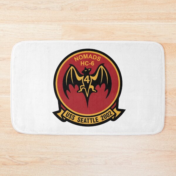 Item preview, HC-6 Detachment 4 "Nomads" USS Seattle Deployment Patch designed and sold by CharlieDesings.