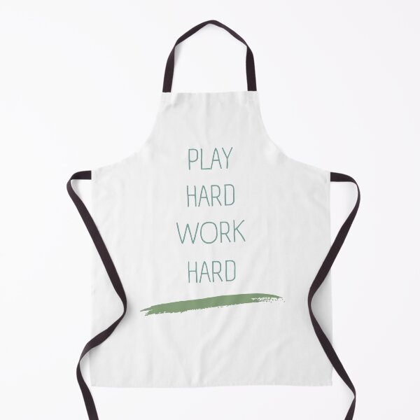Item preview, Work Hard Play Hard – Work Life Balance Quote designed and sold by Cool-cat-art.