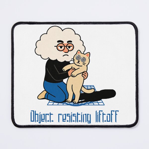 Item preview, Cat resisting lift off designed and sold by Iwantitgetit.