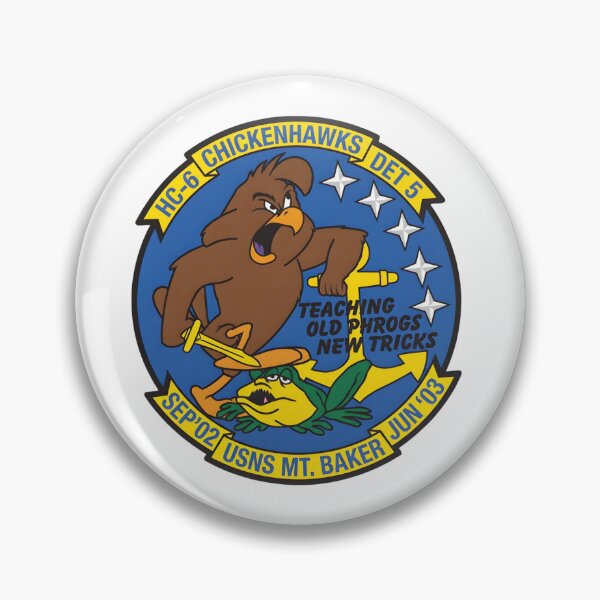 Item preview, HC-6 Detachment 5 "Chickenhawks" USNS Mt. Baker Deployment Patch designed and sold by CharlieDesings.